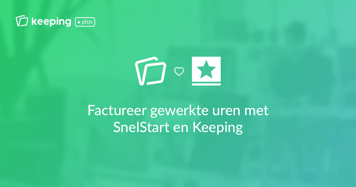 Factureer gewerkte uren met SnelStart