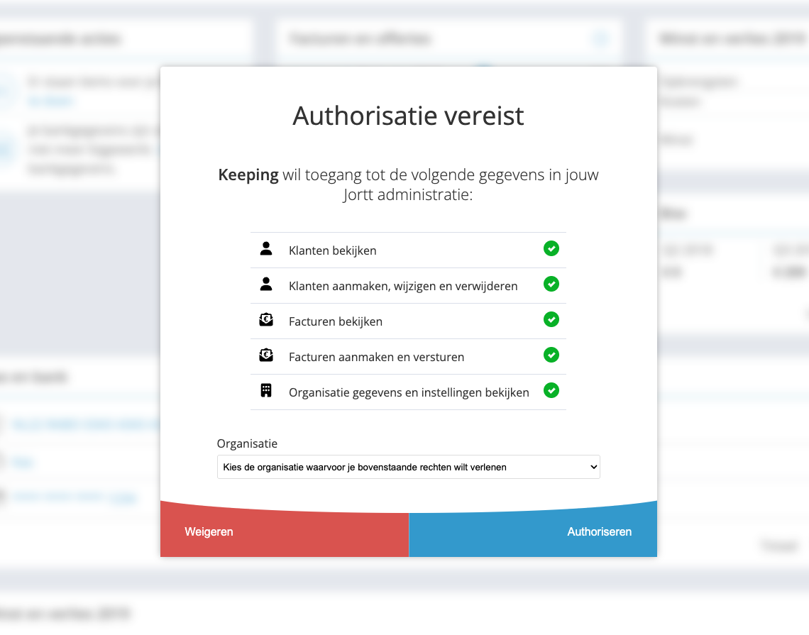 Vul de juiste gegevens in, volg de instructies